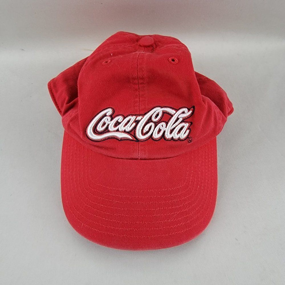 Coca Cola Vintage Red Fitted Atlanta Olympics The Franchise Baseball Hat Large